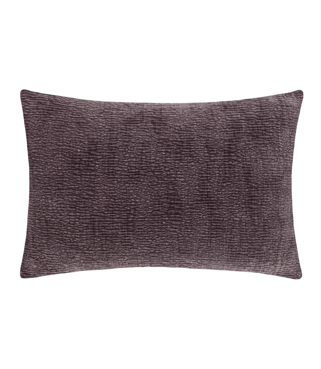 Osaka chenille cushion cover 40cm x 60cm flint grey Yard