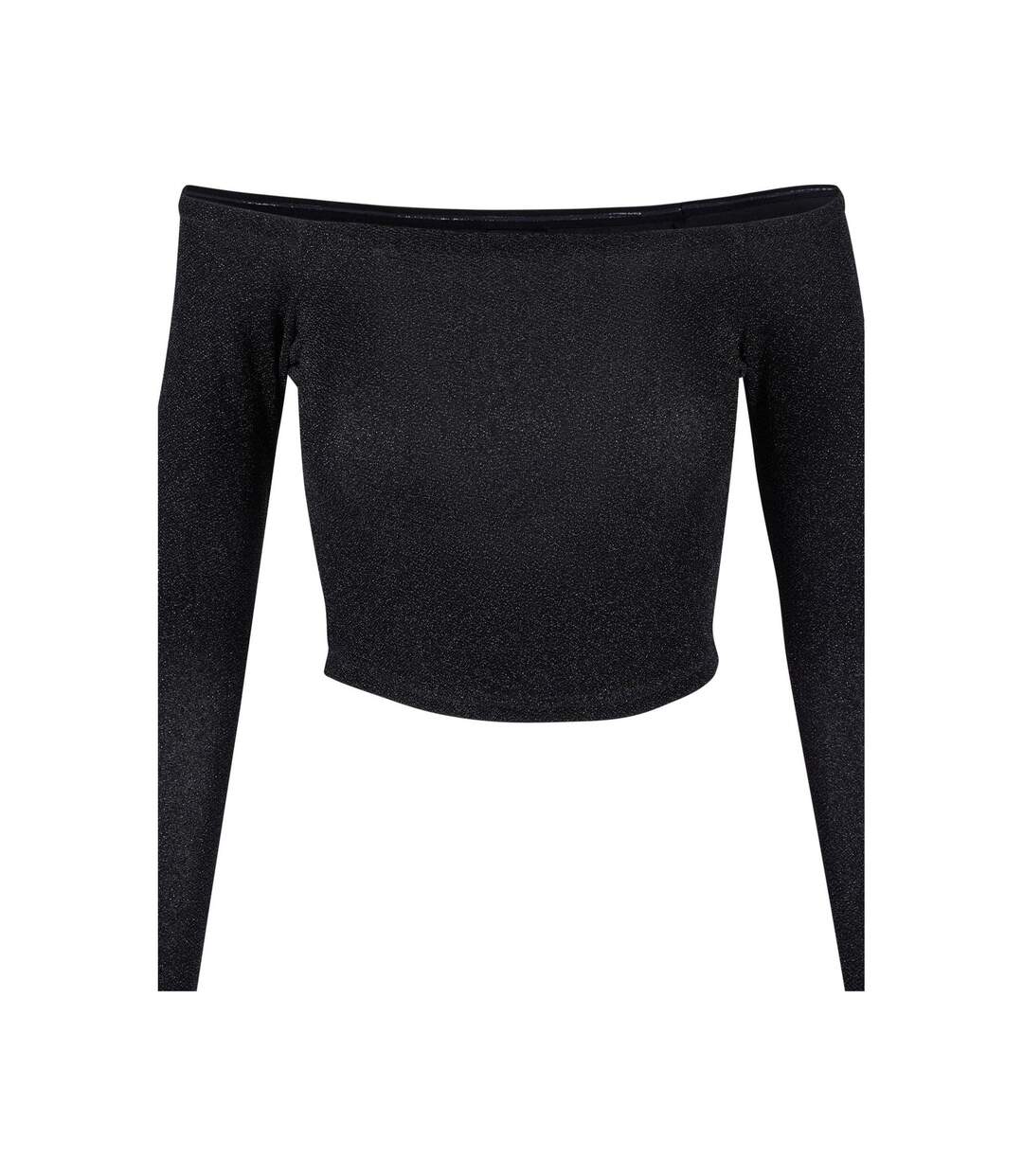 Haut Manches Longues Motif/style Paillettes Femme Noir Urban Classics-2