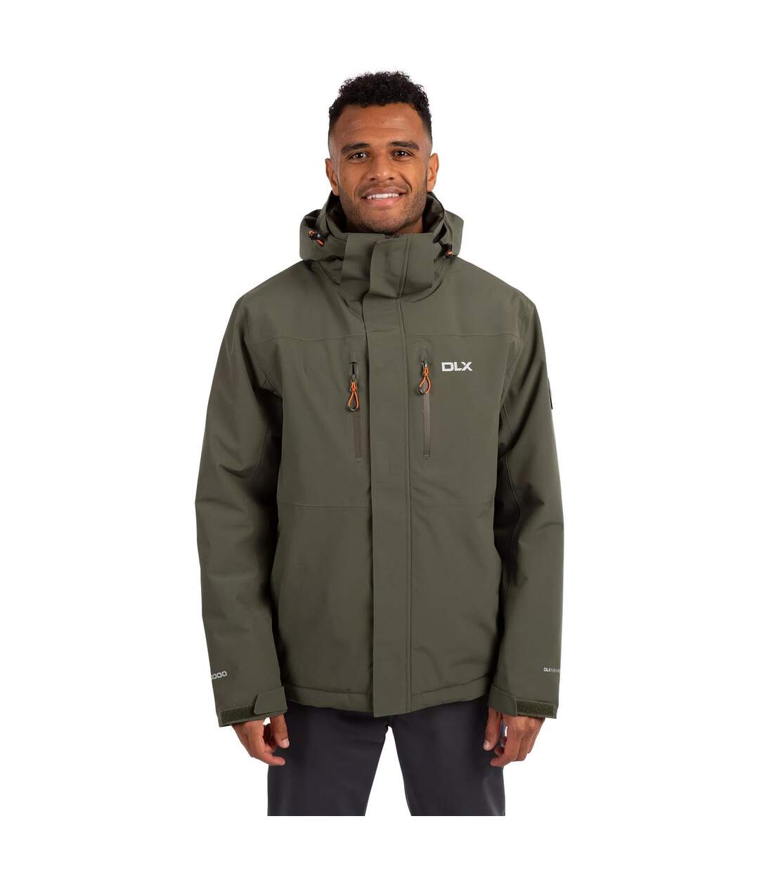 Mens Oswarm Waterproof Jacket Ivy Trespass-1