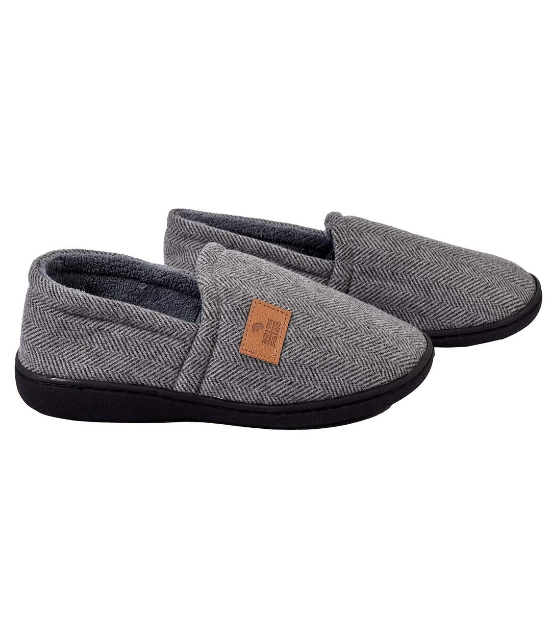 CHARENTAISE HOMME SUEDINE MBS03871 GRIS