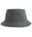 Atlantis Unisex Adult Geo Recycled Polyester Bucket Hat (Dark Grey) - UTAB610