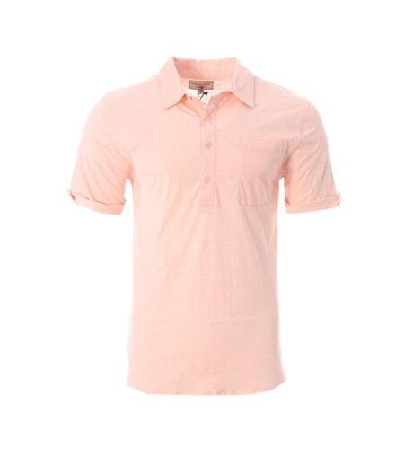 Polo rose homme american people pat - s