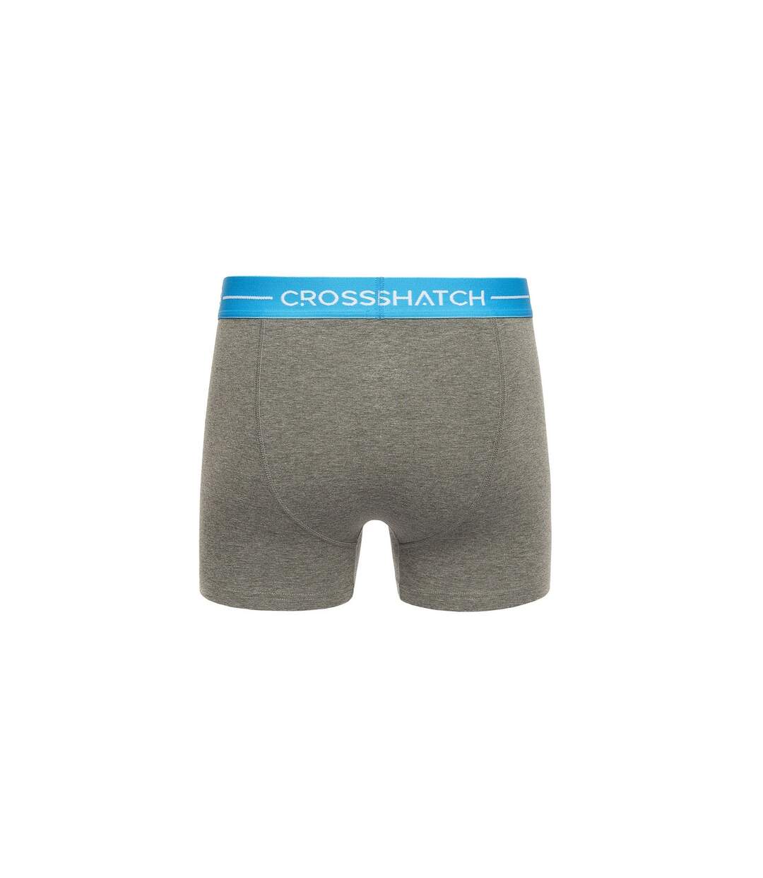 Pack of 12  Mens astral boxer shorts  charcoal marl Crosshatch