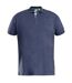 Duke Mens D555 Grant Kingsize Pique Polo Shirt (Denim)