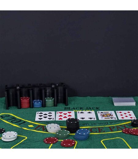 Jeu de Poker 200 Jetons 90cm Vert