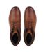 Mens Shira Leather Flat Boots Tan Firetrap-4