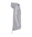 Parka Sweat Femme Gris Chiné Build Your Brand-3