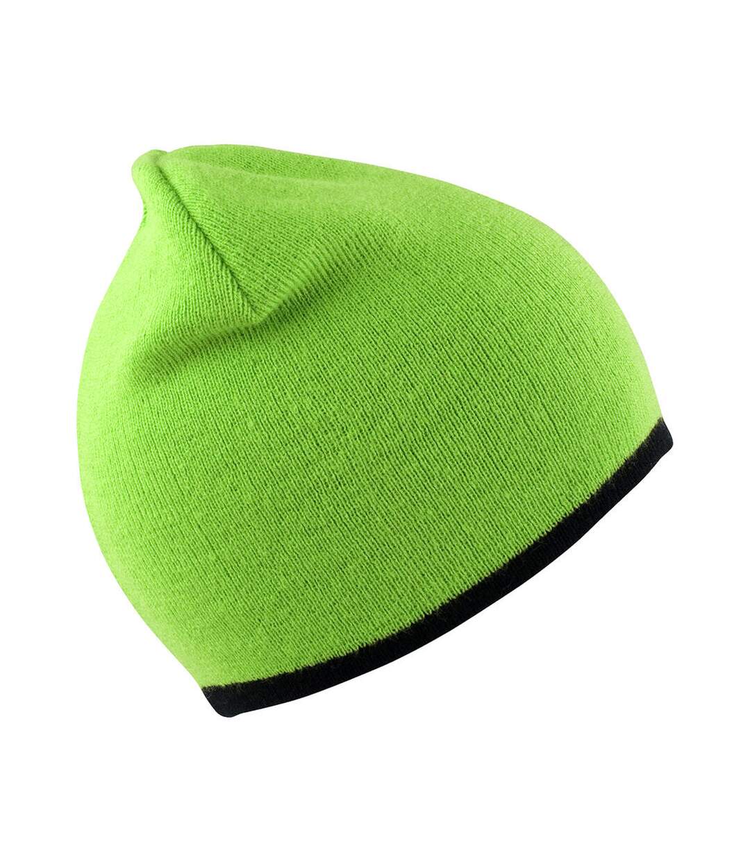 Bonnet Vert Clair Noir Result Winter Essentials-2