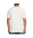 T-shirt Blanc Homme Quiksilver Logo Print - XS