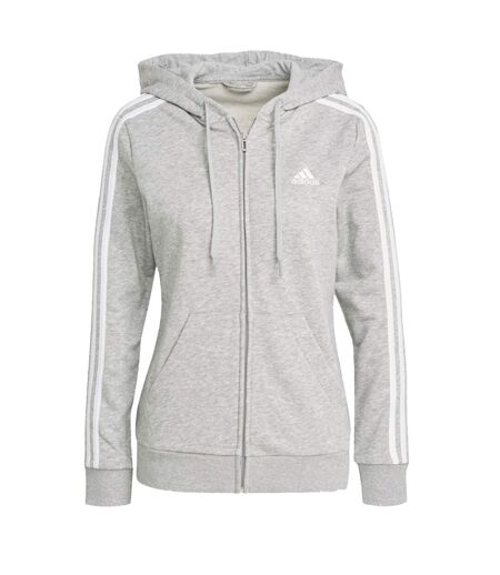 Veste À Capuche Essentials Femme Gris Adidas