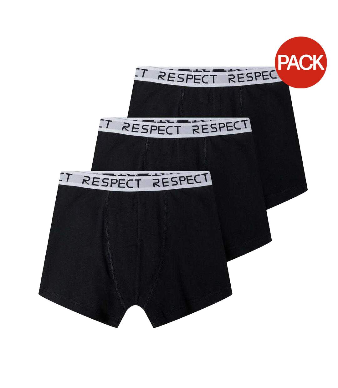 Boxers Motif/style Logo Homme Noir Minoti-1