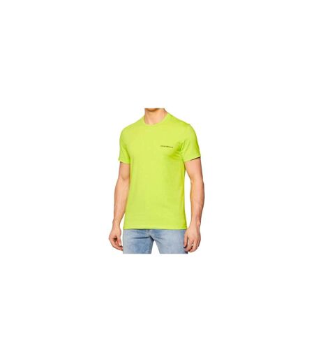 T-shirts Homme Citron Vert Noir Emporio Armani