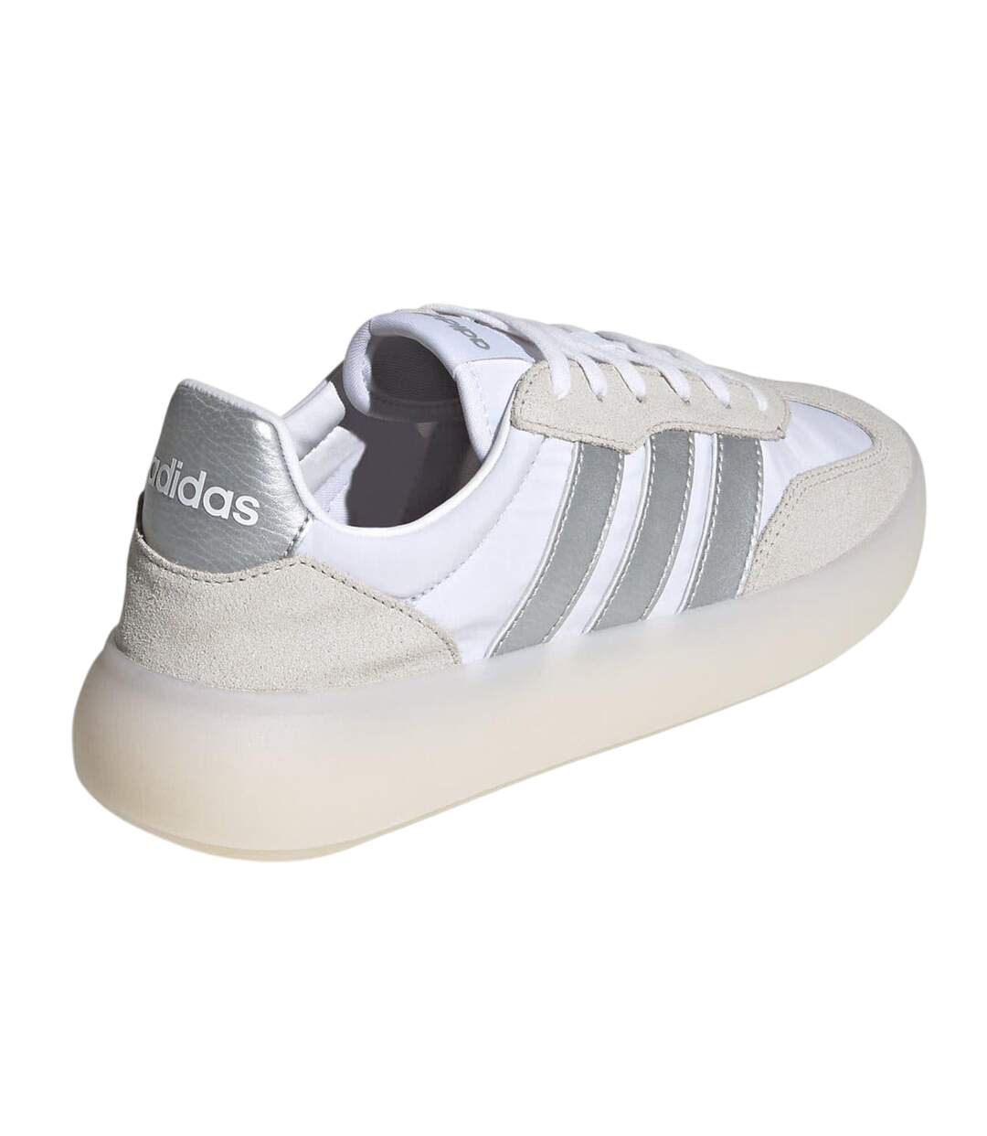 Baskets Motif/style 3 Rayures Barreda Decode Femme Blanc Adidas-2