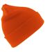 Bonnet Thermique Épais Avec Isolation 3m Thinsulate Orange Haute Visibilité Result-2