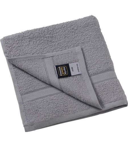 Serviette de toilette - éponge - MB437 - gris argent