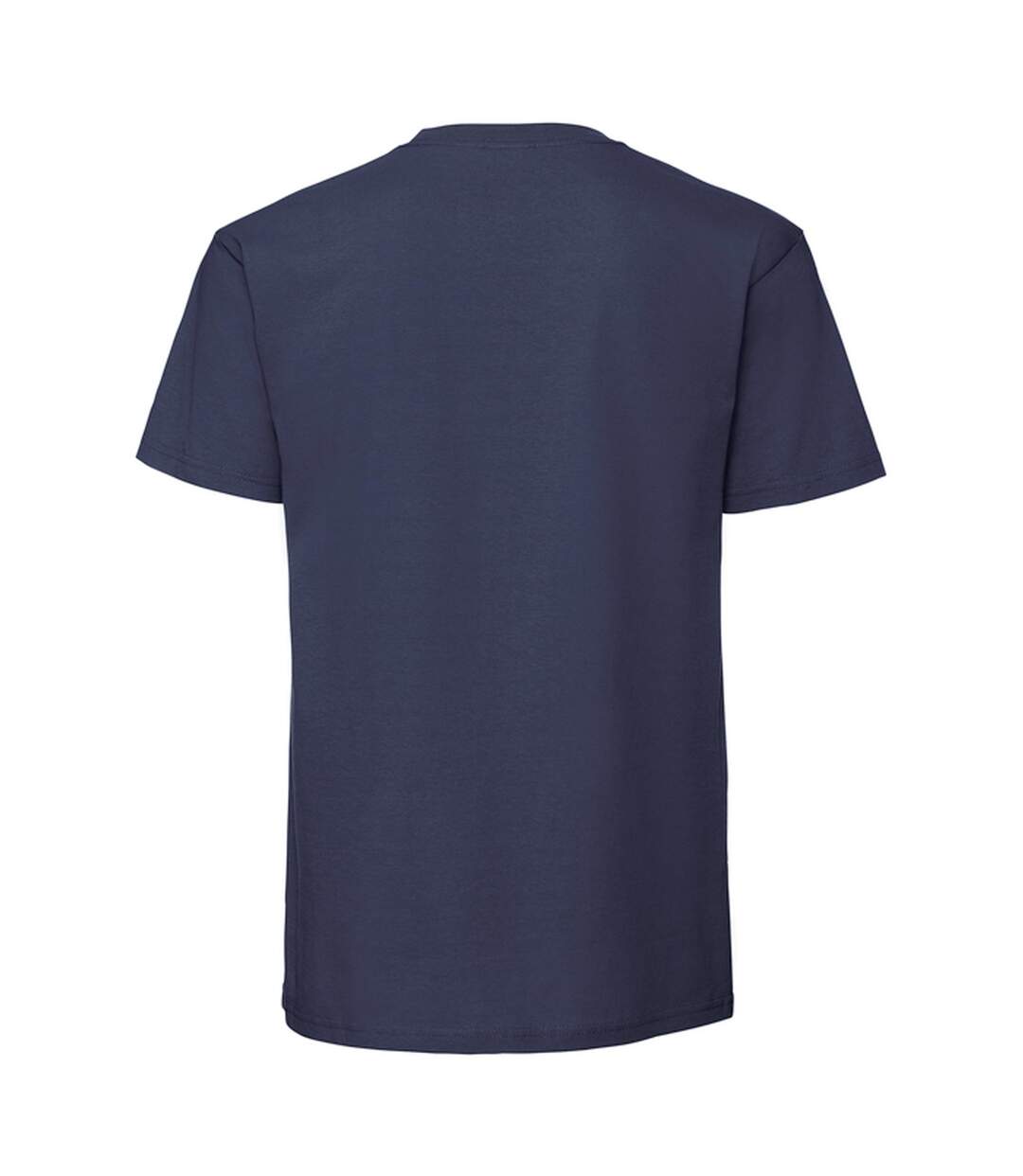 T-shirt Iconic Premium Homme Bleu Marine Foncé Fruit Of The Loom-2
