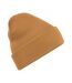 Bonnet À Manchettes Original Pour Adultes, Unisexe Marron Beechfield-1