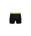 Boxers crystaline homme vert clair / noir / gris Crosshatch