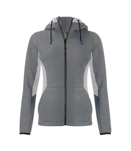 Womens/ladies pemberton full zip hoodie pistol Cutter & Buck