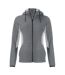 Womens/ladies pemberton full zip hoodie pistol Cutter & Buck-1