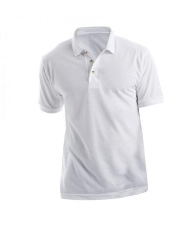 Polo à manches courtes  subli plus pour homme blanc Xpres