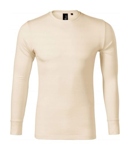 T-shirt Manches Longues Premium Merino Rise Homme Beige Malfini