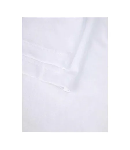 Mens Logo Cotton Regular T-shirt Bright White UFC
