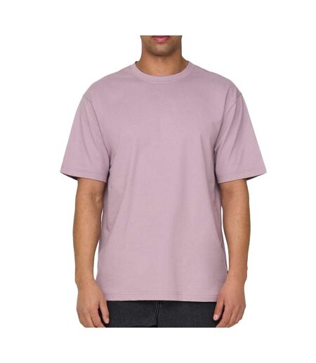 T-shirt mauve homme only & sons life - s