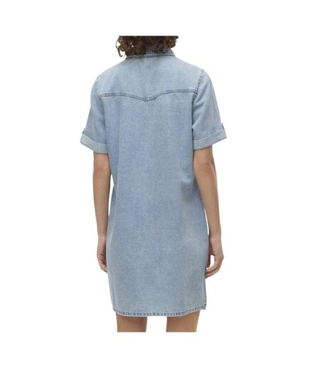 Robe en jean bleu  femme vero moda jennie