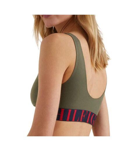 Brassière kaki femme tommy hilfiger uw0uw03172 - m