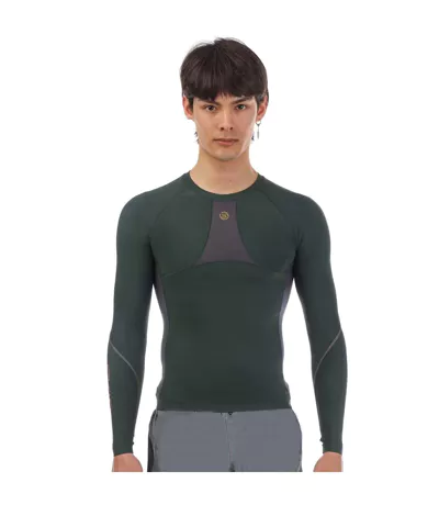 Haut Manches Longues Series-3 Homme Vert Skins