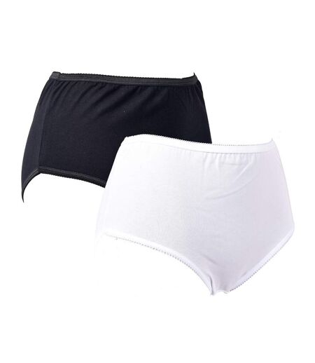 Culottes Femme Confort Maitien en Coton Qualité supérieure - Pack de 2