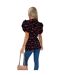 Haut Portefeuille Motif/style Floral Femme Noir AX Paris-2
