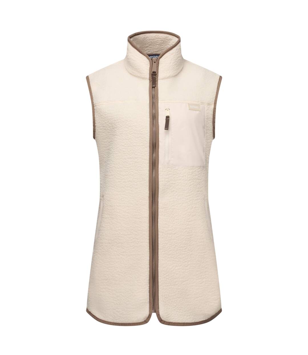 Veste Sans Manches Femme Beige Clair Marron Foncé Regatta-2