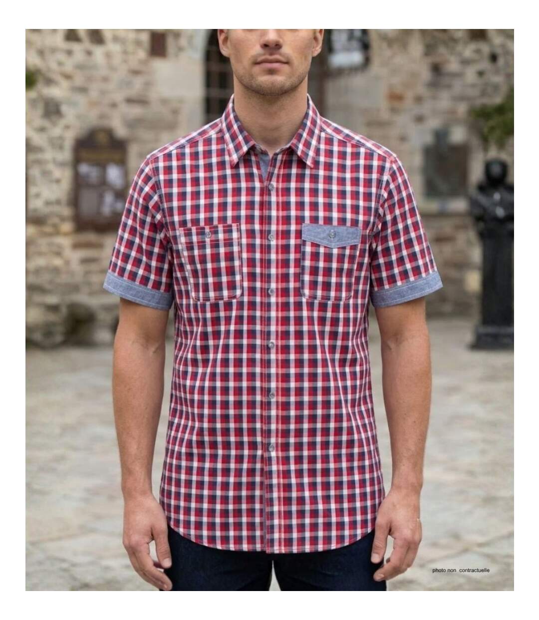 Chemise manches courtes TABASCO1-5