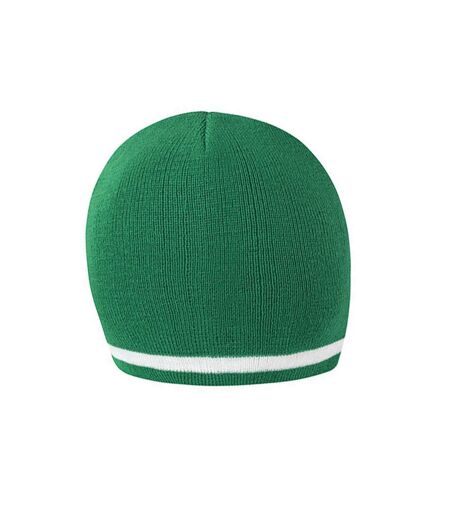 Bonnet National Adulte Vert Kelly Blanc Result Winter Essentials