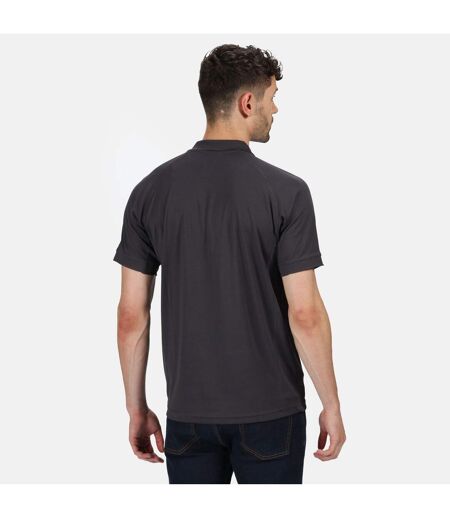 Regatta Hardwear Mens Coolweave Short Sleeve Polo Shirt (Iron) - UTRW4606