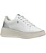 Baskets D Sunnetty Femme Blanc Argenté Geox-1