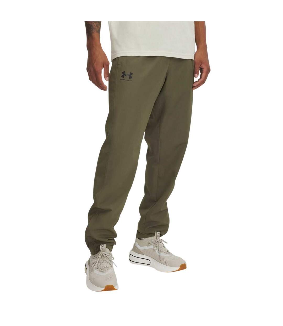 Pantalon De Jogging Rival Homme Vert Olive Under Armour-2