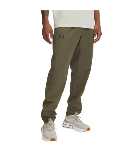 Pantalon De Jogging Rival Homme Vert Olive Under Armour