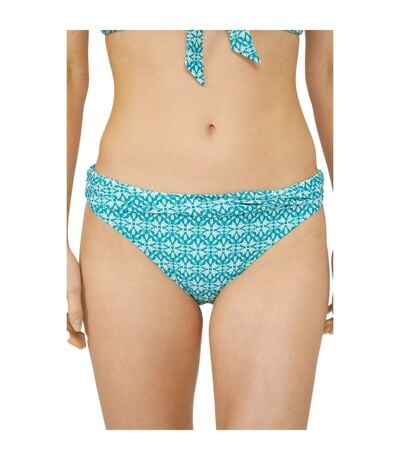 Bas de maillot de bain savannah femme bleu sarcelle Mantaray
