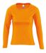 T-shirt manches longues FEMME - 11425 - orange
