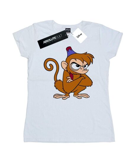 Disney - T-shirt ALADDIN ANGRY ABU - Femme (Blanc) - UTBI16275