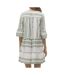 Robe Beige/Vert Femme Vero Moda Dicthe - L