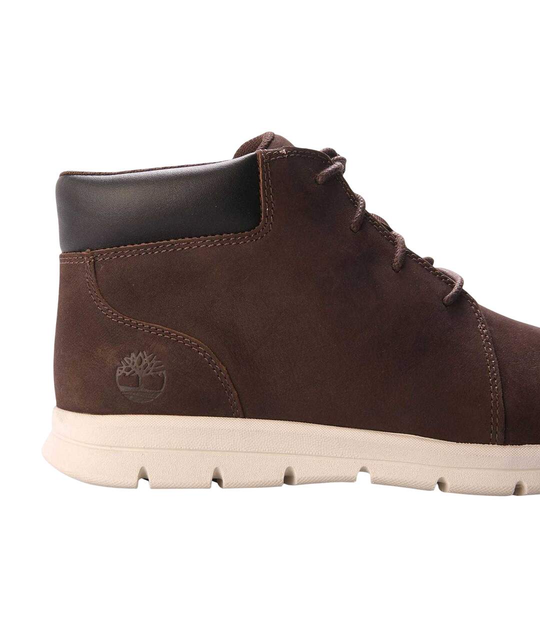 Mens Graydon Basic Leather Mid Boots Brown Timberland-4
