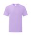 Fruit Of The Loom Mens Iconic T-Shirt (Soft Lavender) - UTPC3389