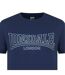 T-shirt Motif/style Géométrique Homme Bleu Marine Lonsdale-4
