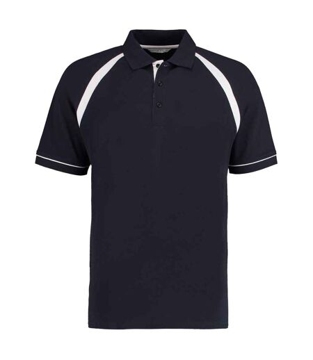 Polo Oak Hill Homme Bleu Marine Blanc Kustom Kit