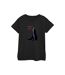 Disney T-shirt en coton Femme/Ladies Maleficent Christmas Naughty List (Noir) - UTBI48252-1