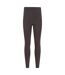 Womens/ladies fluffy fleece lined thermal leggings taupe Mountain Warehouse